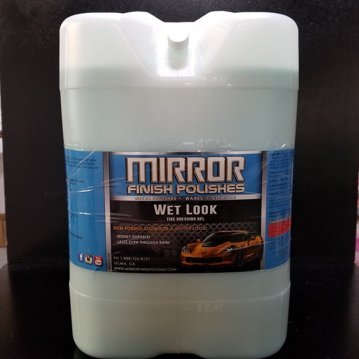 Wet Look Tire Dressing | Mirror Finish Polishes