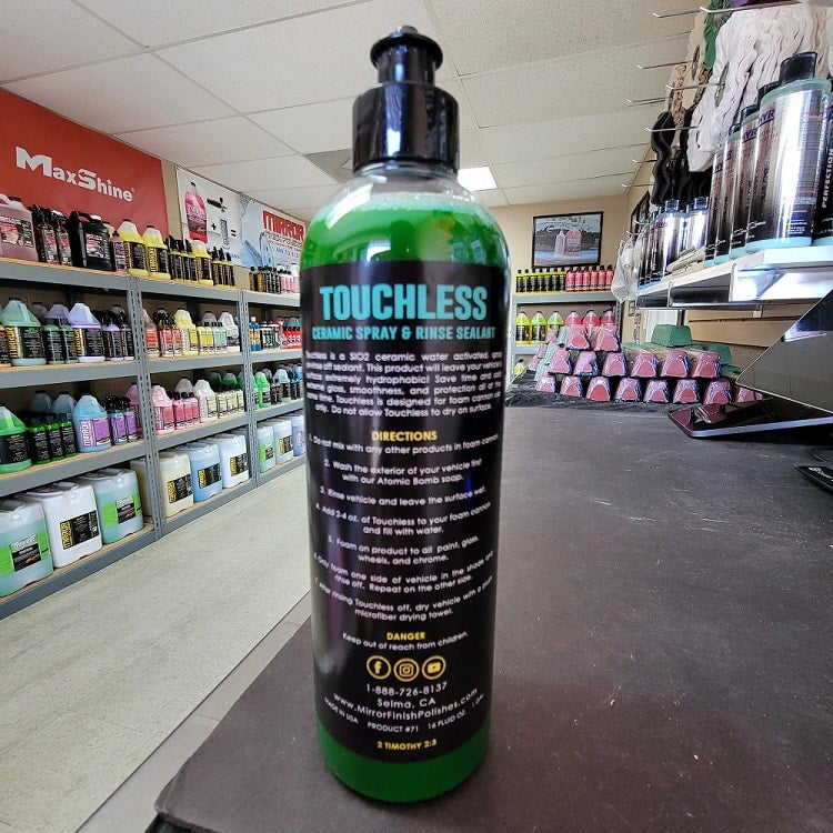 Touchless ceramic spray & Rinse Sealant