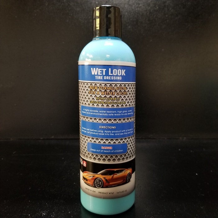 Wet Look Tire Dressing  Mirror Finish Polishes